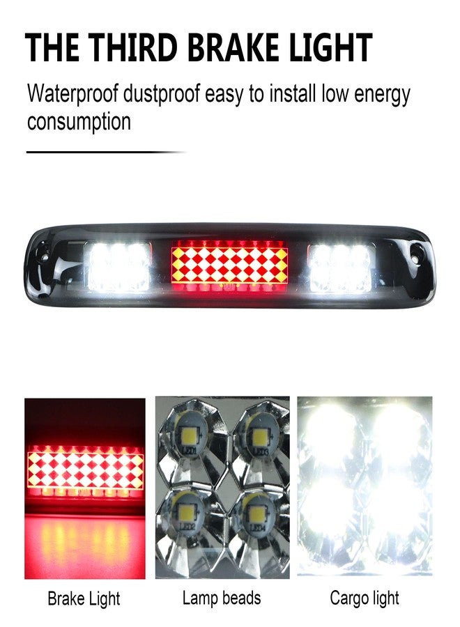 Tresound LED Third 3rd Brake Light for 1999-2007 Chevy Silverado GMC Sierra 1500 2500 3500 HD Classic, Rear Cargo Lamp High Mount Stop light - Image 3